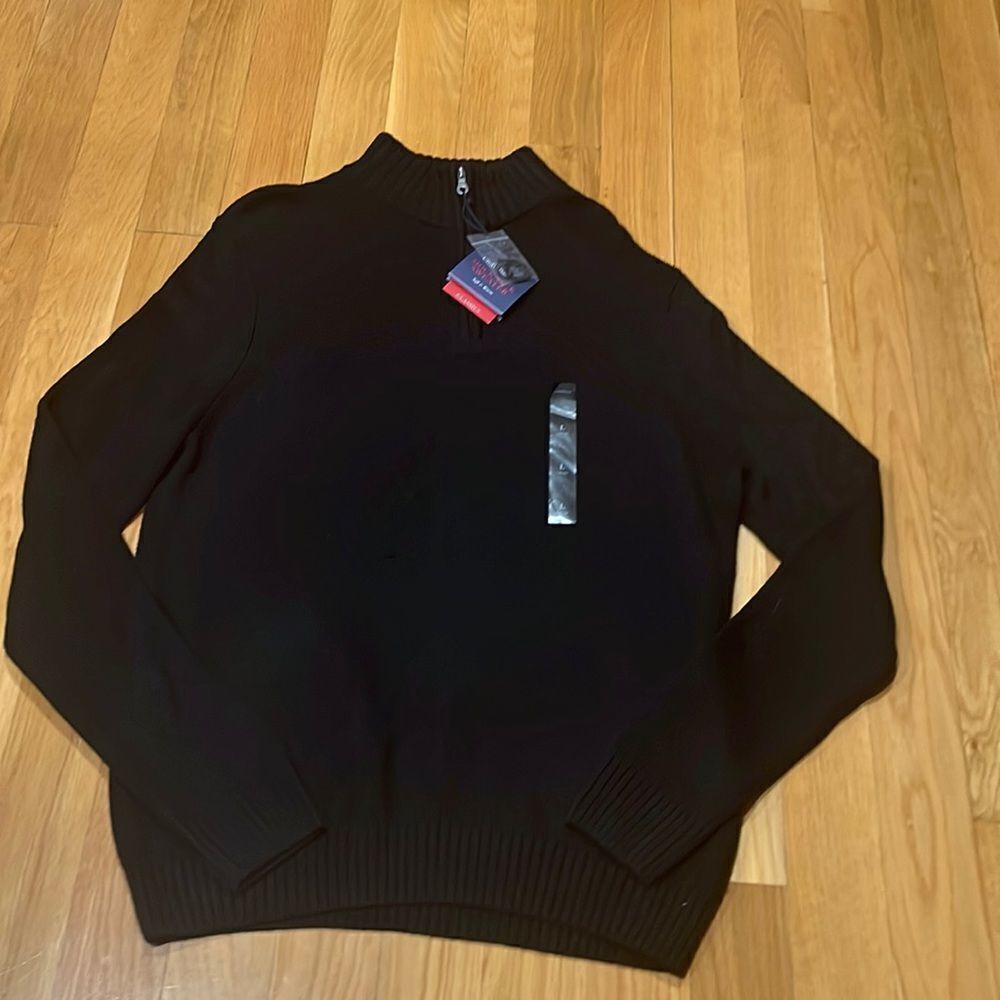 Nwt Croft & Barrow mockneck sweater size large.